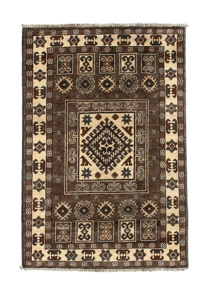 Afghansk tæppe Kazak Ghazni 129x84 129x84, Persisk tæppe Knyttet i hånden