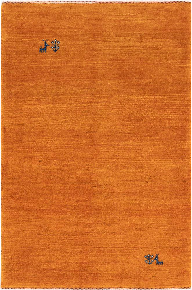 Tapete persa Persa Gabbeh Kashkuli Banafsheh 118x79 118x79, Tapete persa Atado à mão