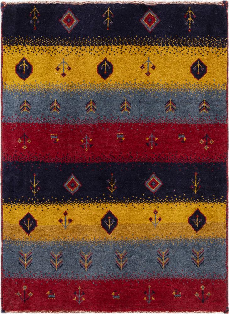 Persian rug Persian Gabbeh Loribaft 87x66 87x66, Persian rug Hand-knotted