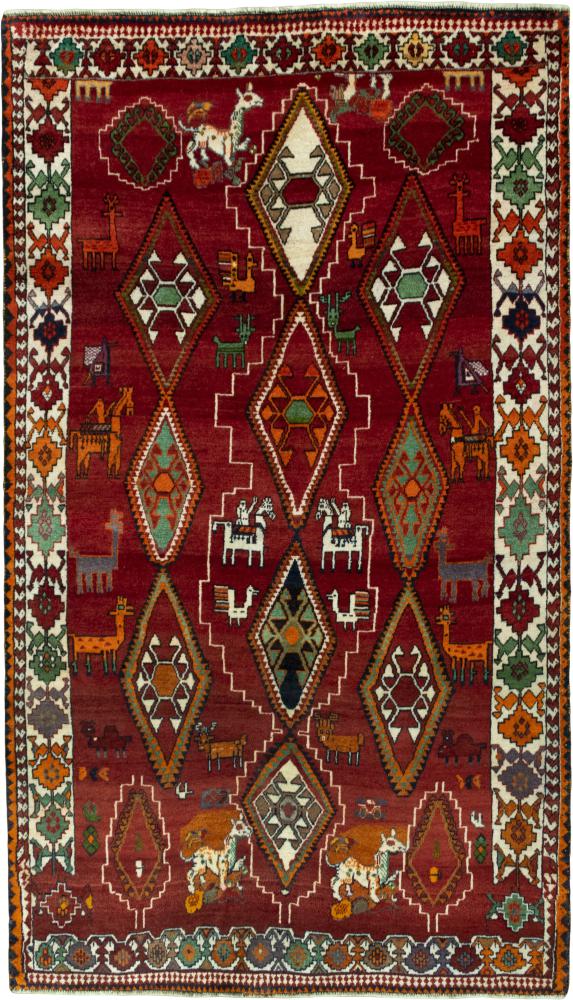 Tappeto persiano Persia Gabbeh Ghashghai 248x146 248x146, Tappeto persiano Annodato a mano