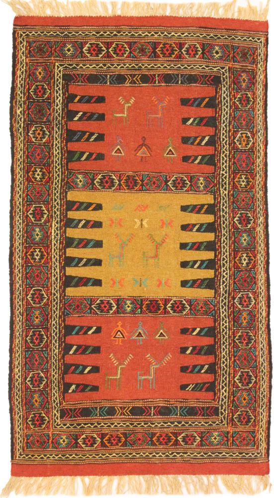 Perzsa szőnyeg Kilim Kordi 169x101 169x101, Perzsa szőnyeg szőttesek