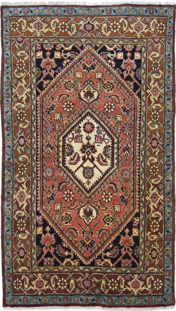 Persisk tæppe Zanjan 189x104 189x104, Persisk tæppe Knyttet i hånden