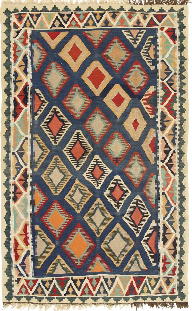 Tapete persa Kilim Fars 189x109 189x109, Tapete persa Tecido à mão