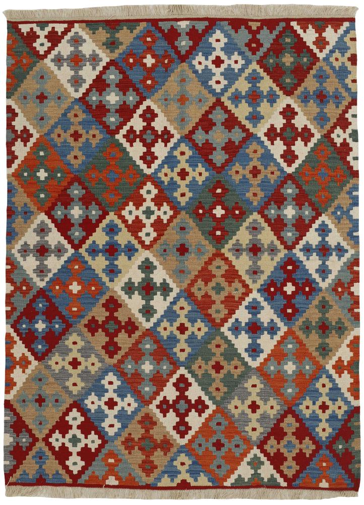 Tapete persa Kilim Fars 201x149 201x149, Tapete persa Tecido à mão