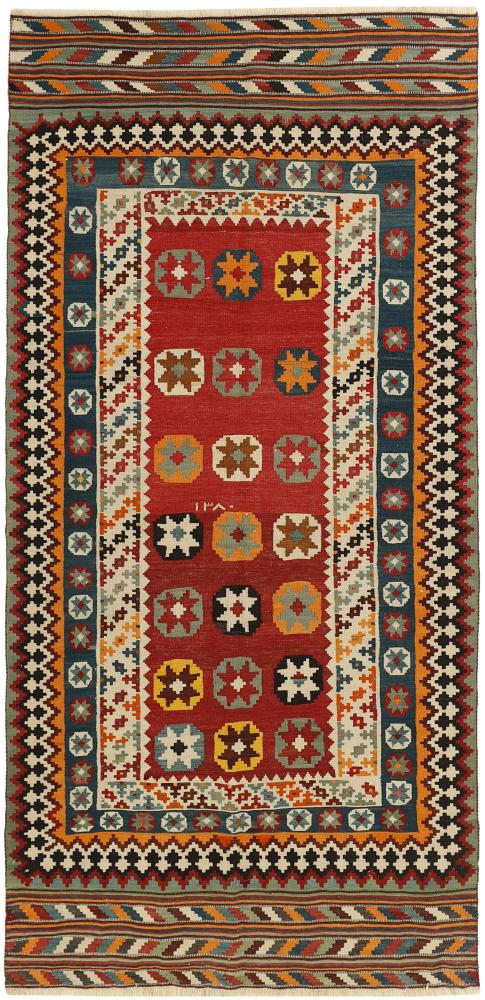 Tappeto persiano Kilim Fars 257x122 257x122, Tappeto persiano Tessuto a mano