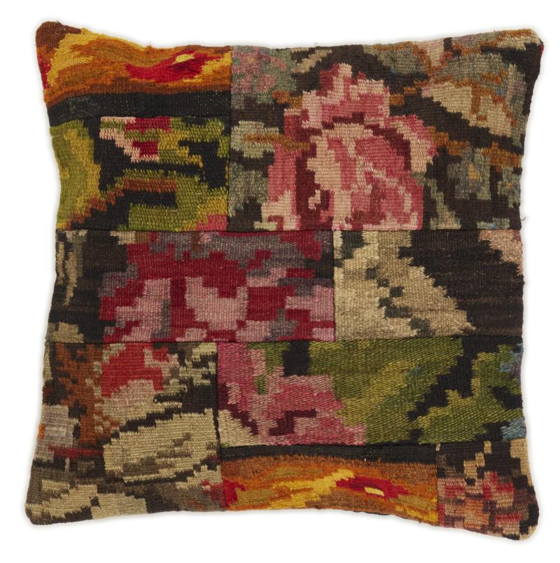 Indyjski dywan Rosen Kilim Kissen 49x49 49x49, Dywan perski Ręcznie tkane