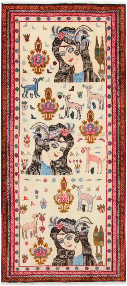 Persian Rug Moud 235x100 235x100, Persian Rug Knotted by hand
