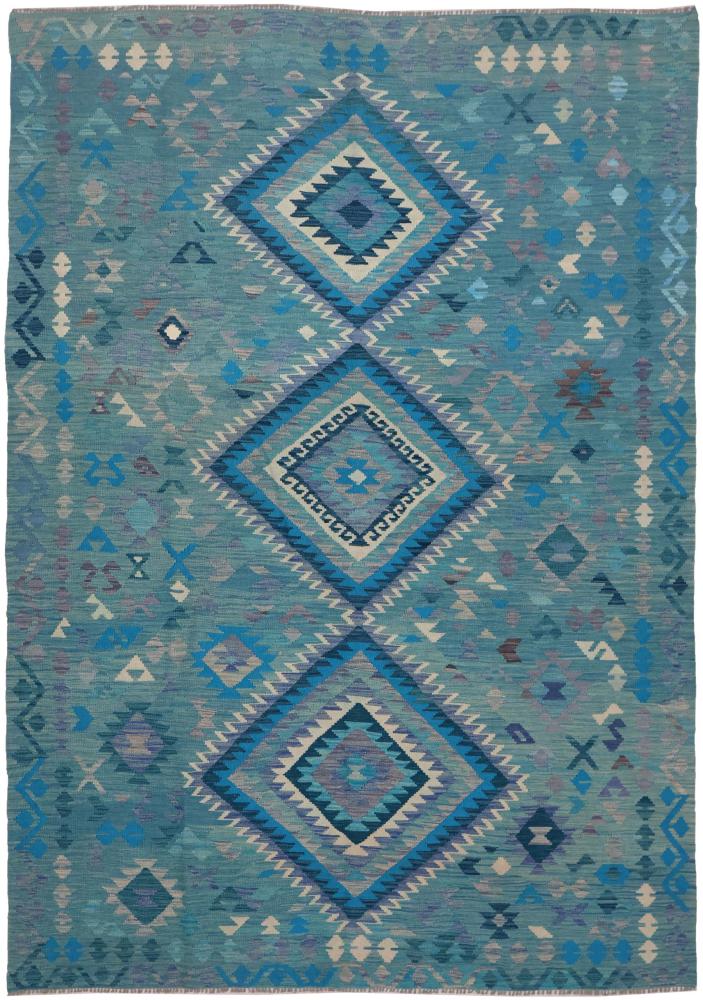 Afgán szőnyeg Kilim Afgán 291x206 291x206, Perzsa szőnyeg Kézzel szőtt