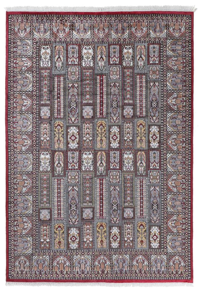 Indischer Teppich Agra Viskose 318x211 318x211, Perserteppich Handgeknüpft