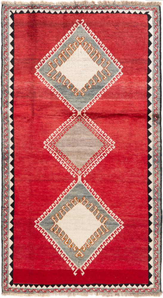 Persian Rug Persian Gabbeh Ghashghai 177x98 177x98, Persian Rug Knotted by hand