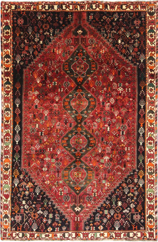 Tapete persa Ghashghai 286x191 286x191, Tapete persa Atado à mão