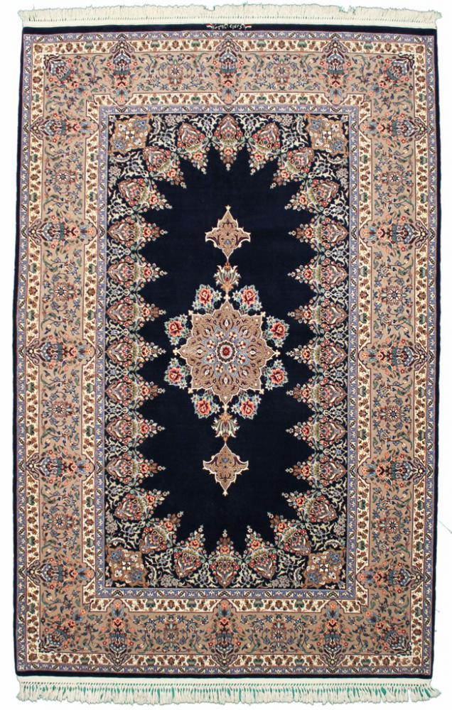 Tapete persa Isfahan Fio de Seda 238x153 238x153, Tapete persa Atado à mão