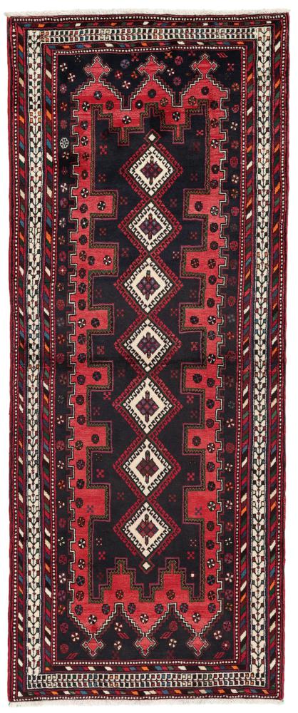 Persisk matta Afshar Sirjan 256x101 256x101, Persisk matta Knuten för hand