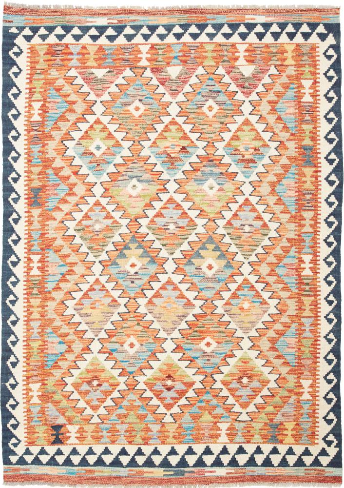 Afghanischer Teppich Kelim  Afghan 181x127 181x127, Perserteppich Handgewebt