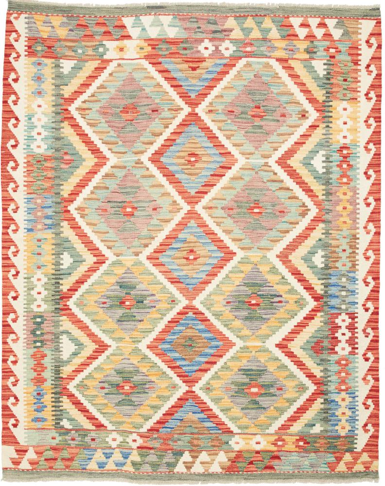 Tappeto Afgano Kilim Afghan 193x155 193x155, Tappeto persiano Tessuto a mano