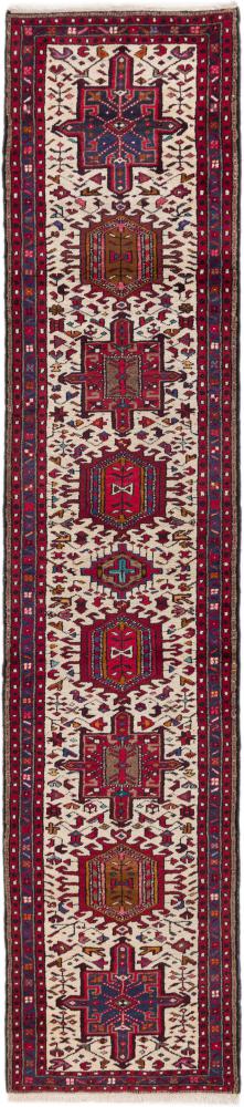 Tapis persan Gharadje Ancien 342x75 342x75, Tapis persan Noué à la main