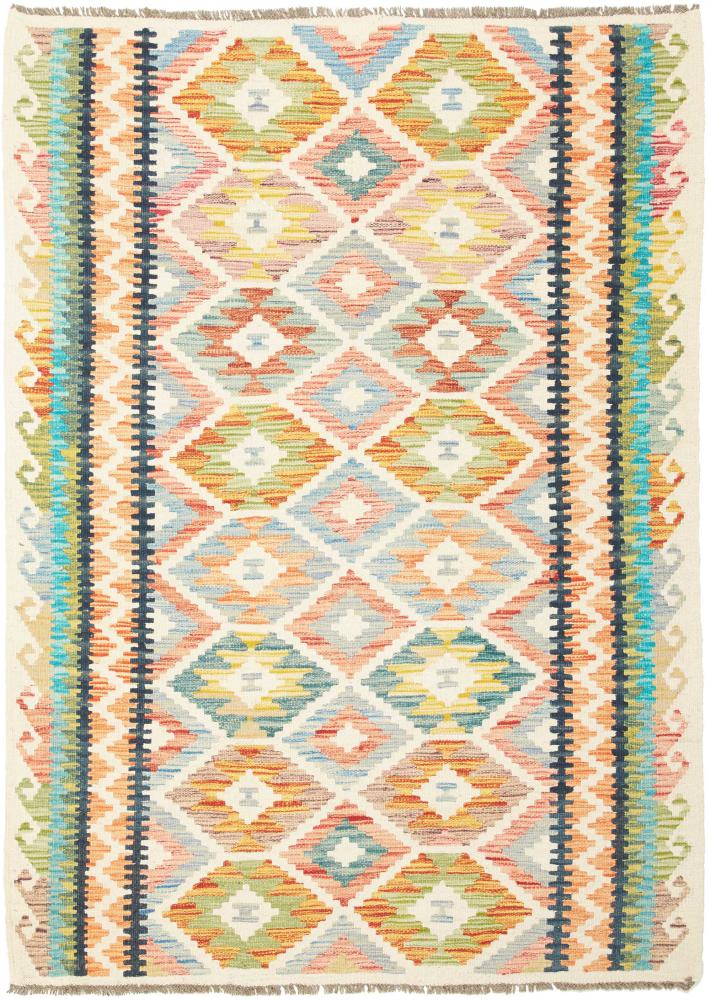 Afghanischer Teppich Kelim  Afghan 175x126 175x126, Perserteppich Handgewebt