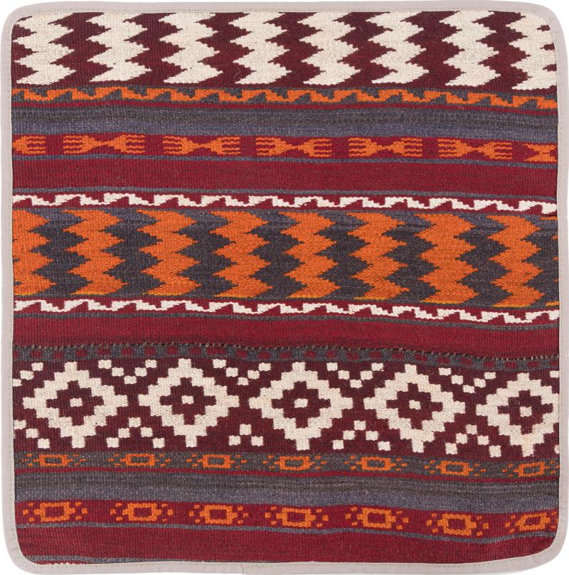 Afghanska mattan Kilim Afghan Kuddfodral 50x50 50x50, Persisk matta Knuten för hand