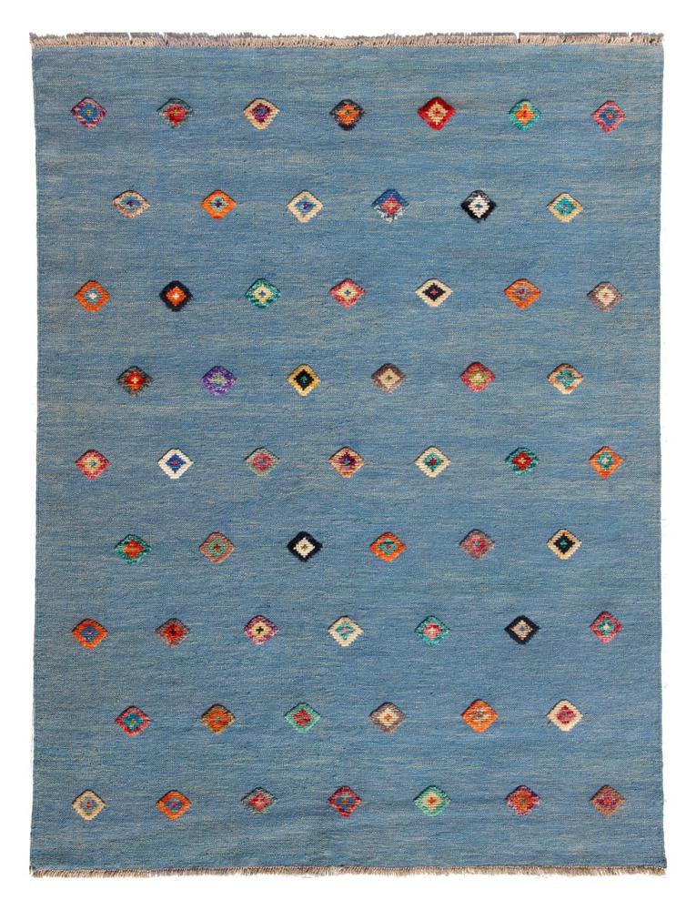 Alfombra afgana Kilim Afghan Nimbaft Edition 198x152 198x152, Alfombra persa Tejido a mano