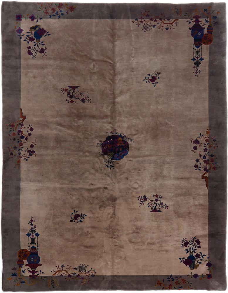 Tapis chinois Chinois Ancien 404x312 404x312, Tapis persan Noué à la main