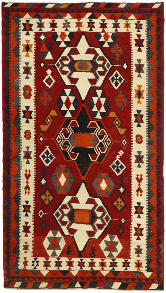 Tapete persa Kilim Fars 288x159 288x159, Tapete persa Tecido à mão