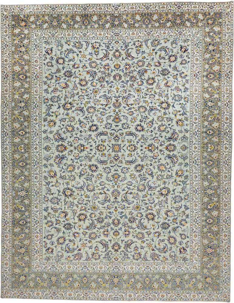 Perserteppich Keshan 388x299 388x299, Perserteppich Handgeknüpft