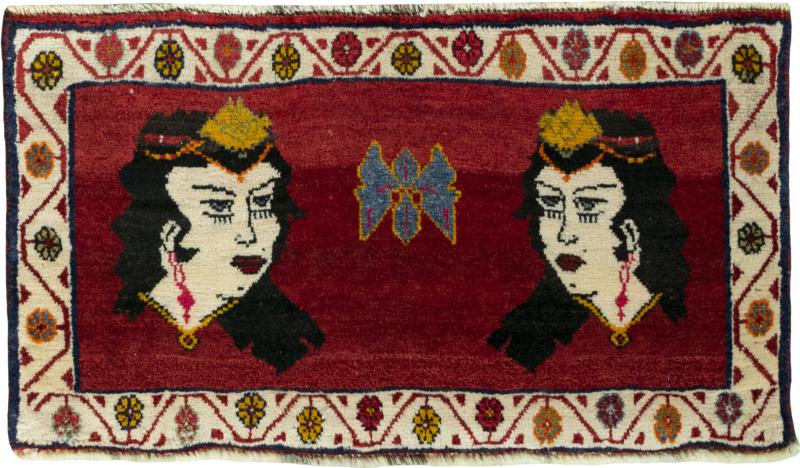 Persian Rug Shiraz 41x76 41x76, Persian Rug Knotted by hand