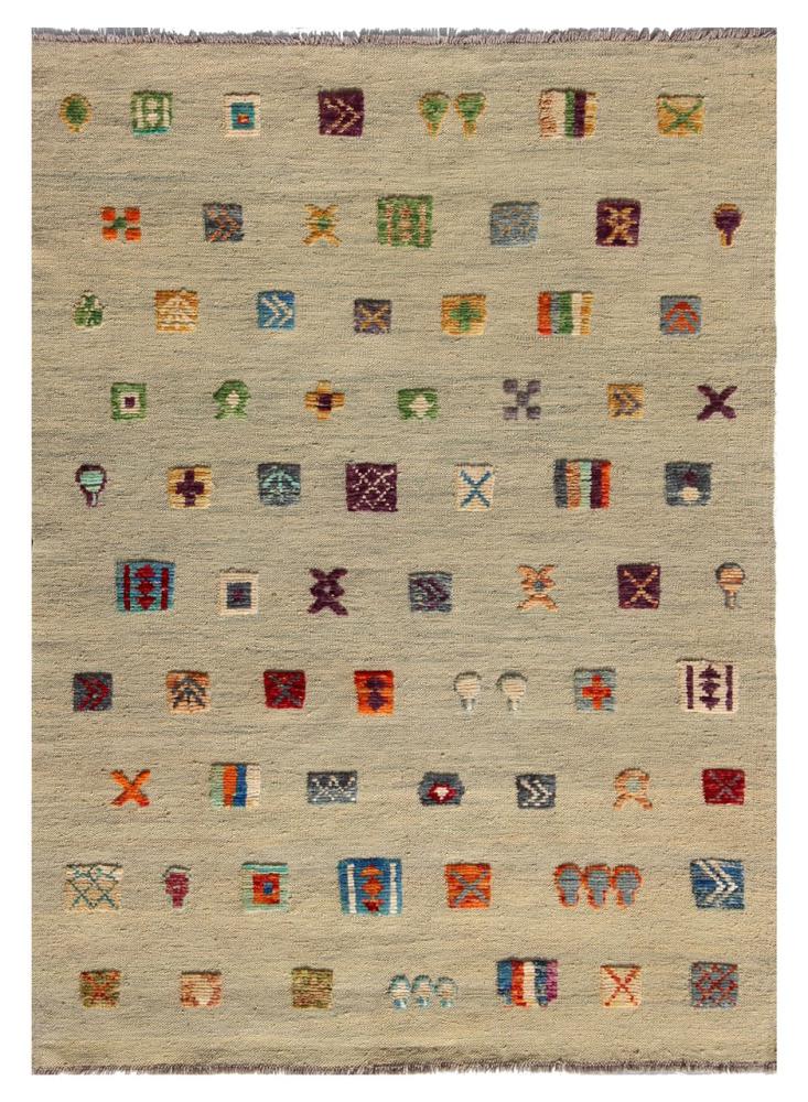 Alfombra afgana Kilim Afghan Nimbaft Edition 177x129 177x129, Alfombra persa Tejido a mano