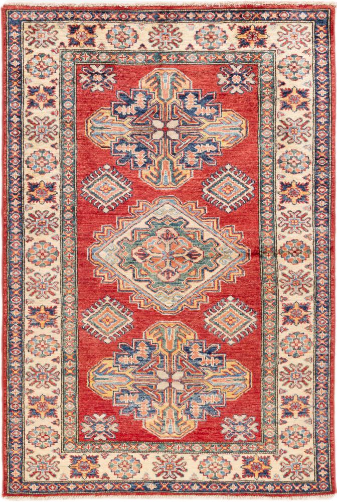 Afghanska mattan Super Kazak 144x100 144x100, Persisk matta Knuten för hand