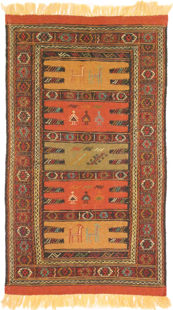 Perzsa szőnyeg Kilim Kordi 172x101 172x101, Perzsa szőnyeg szőttesek