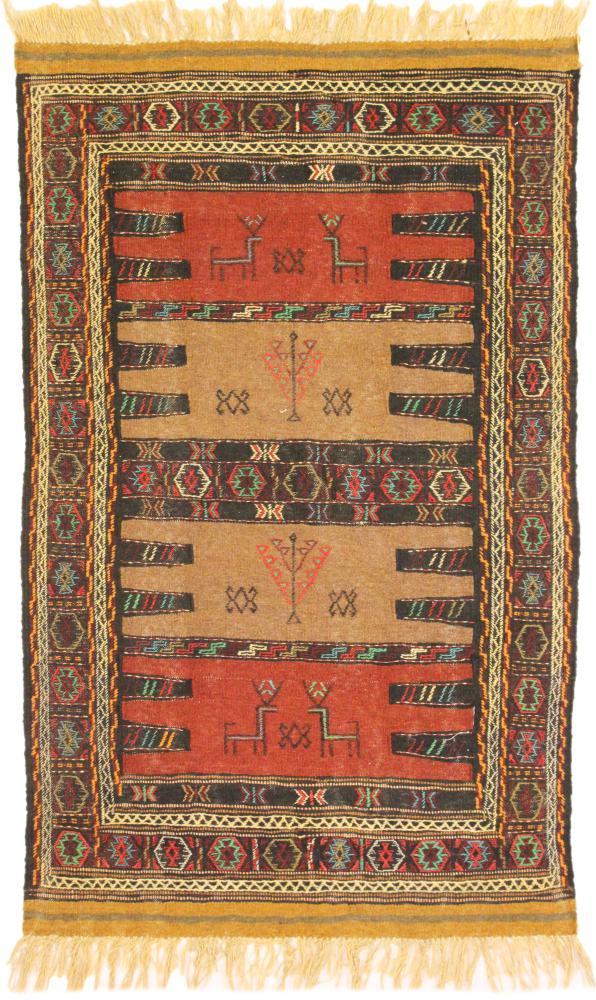 Tapete persa Kilim Kordi 168x99 168x99, Tapete persa Tecido à mão