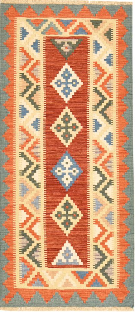 Tapete persa Kilim Fars 195x87 195x87, Tapete persa Tecido à mão