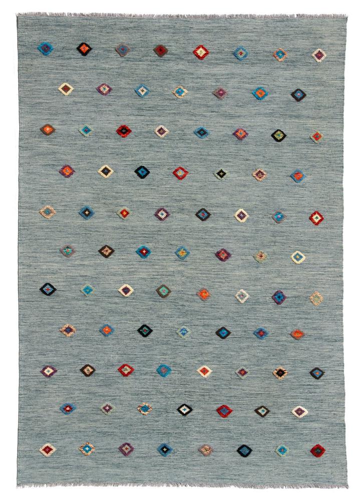 Alfombra afgana Kilim Afghan Nimbaft Edition 238x176 238x176, Alfombra persa Tejido a mano