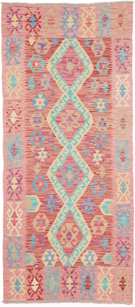 Alfombra afgana Kelim Afghan 189x80 189x80, Alfombra persa Tejido a mano