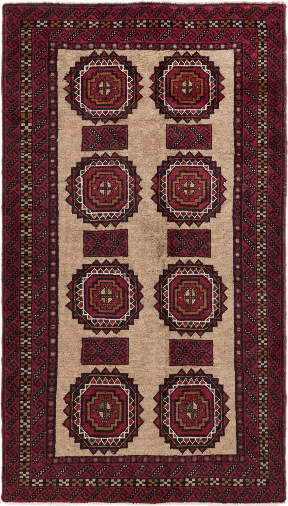 Persian Rug Baluch 157x86 157x86, Persian Rug Knotted by hand
