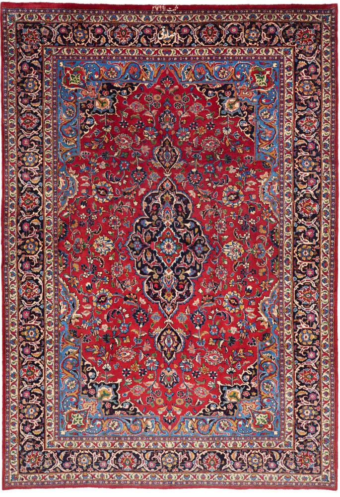 Tapis persan Mashhad 291x201 291x201, Tapis persan Noué à la main