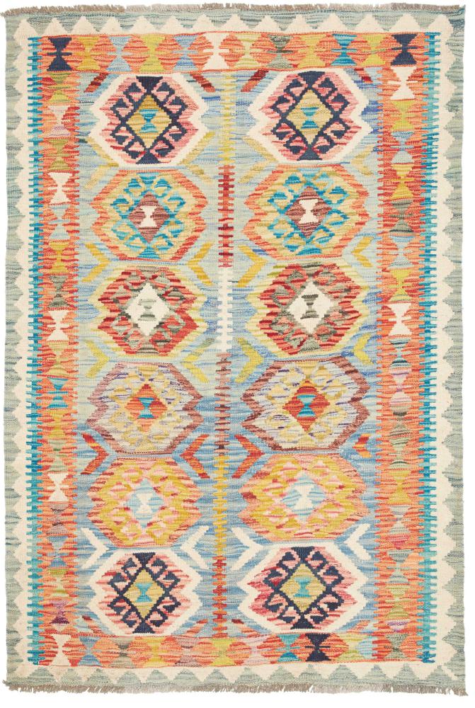 Afghansk teppe Kelim Afghan 156x105 156x105, Persisk teppe Handwoven 