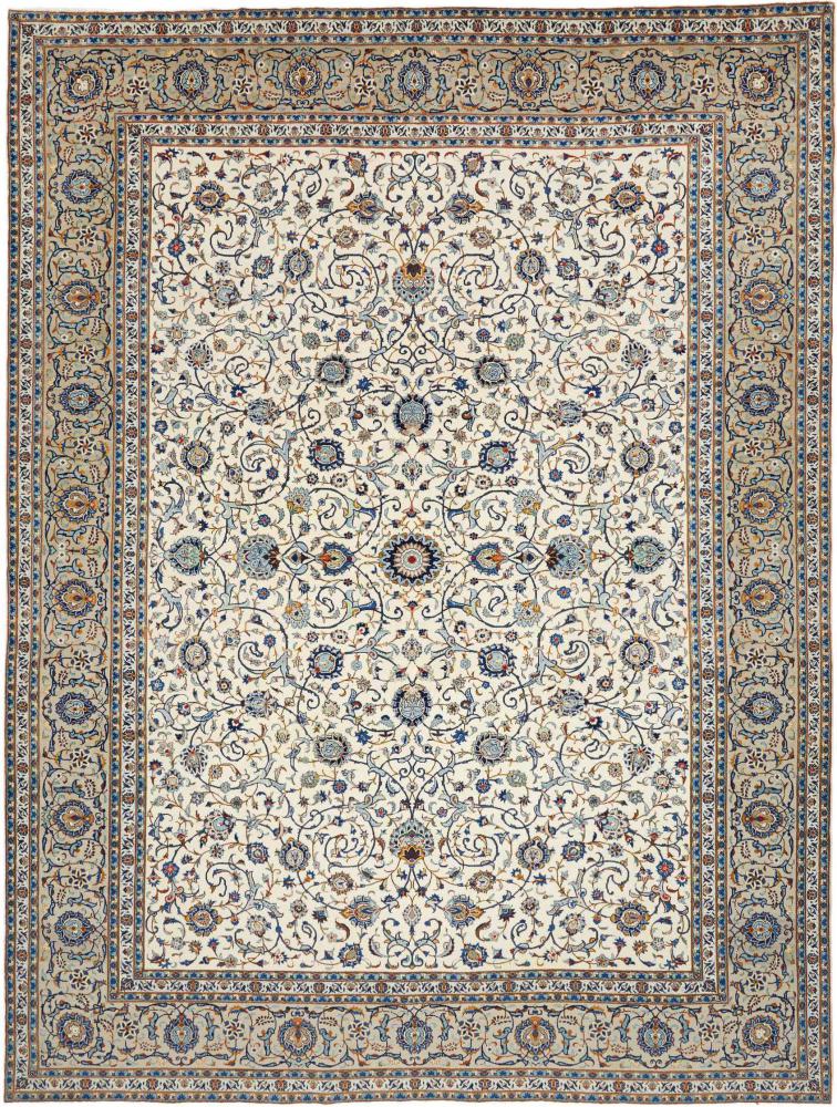 Covor persan Kashan 414x314 414x314, Covor persan Înnodat manual