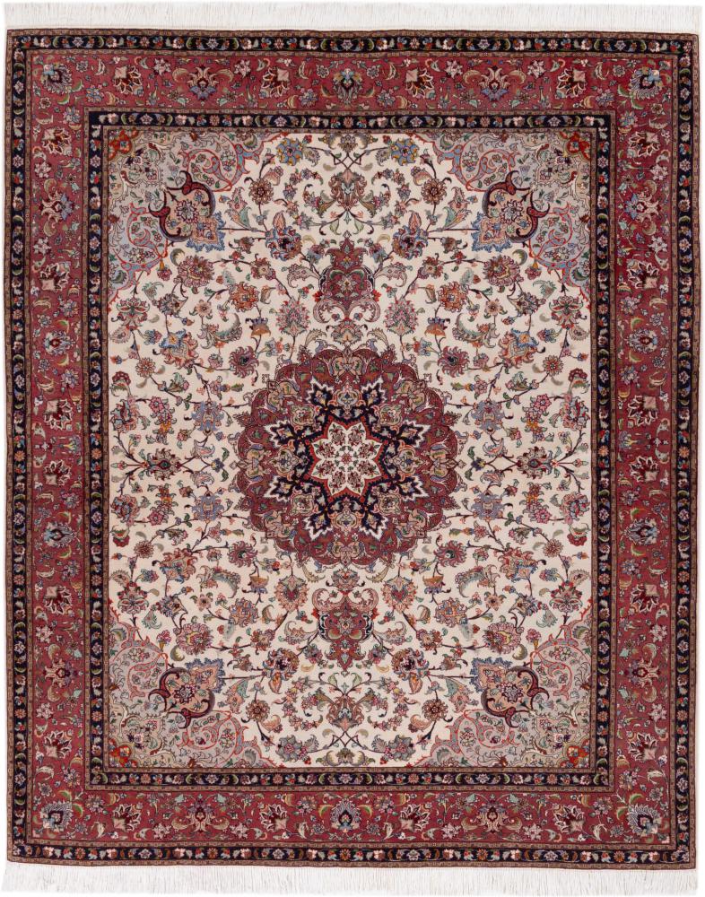 Perzsa szőnyeg Tabriz 50Raj 243x201 243x201, Perzsa szőnyeg Kézzel csomózott