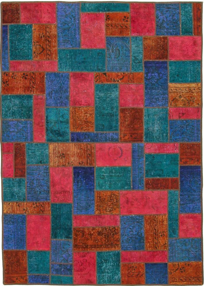 Perzsa szőnyeg Patchwork 241x169 241x169, Perzsa szőnyeg Kézzel csomózva