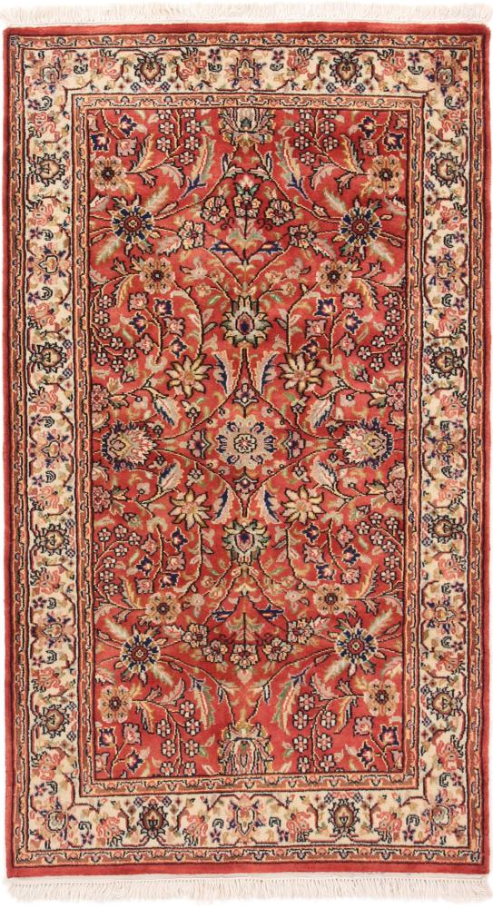 Indo rug Indo Sarouk 162x90 162x90, Persian Rug Knotted by hand