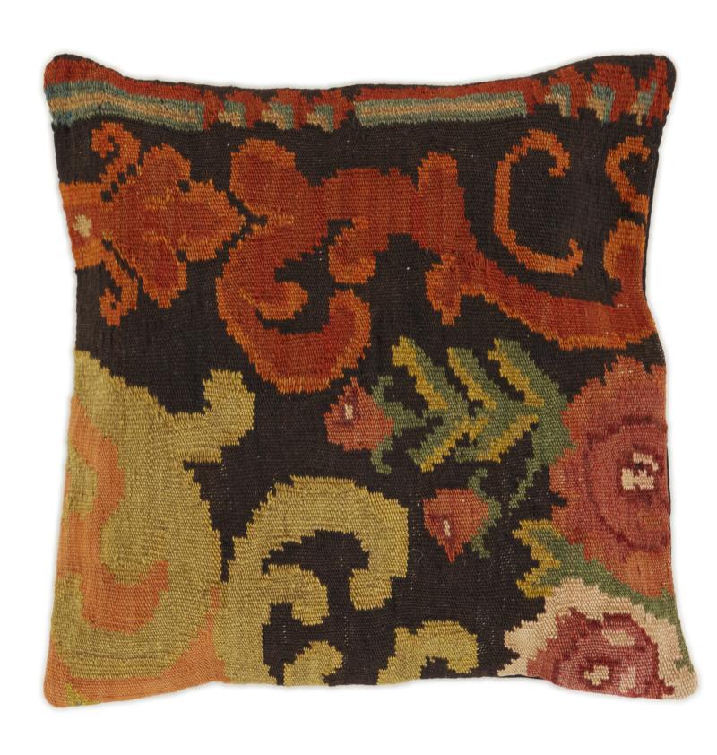 Indyjski dywan Rosen Kilim Kissen 51x51 51x51, Dywan perski Ręcznie tkane