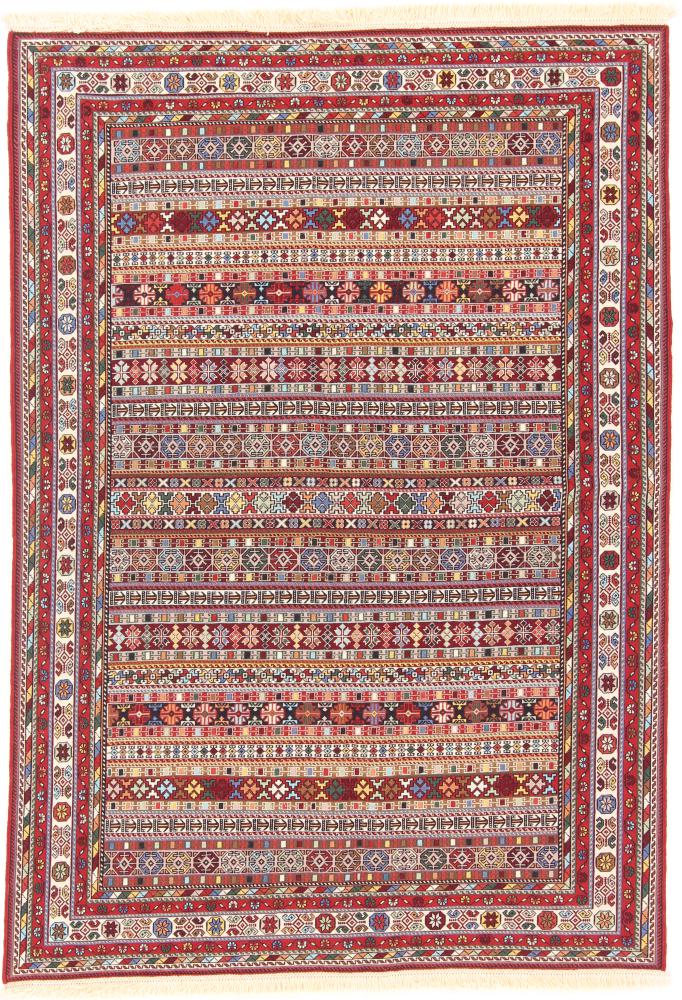 Perzisch tapijt Kilim Soozani 197x139 197x139, Perzisch tapijt Handgeweven