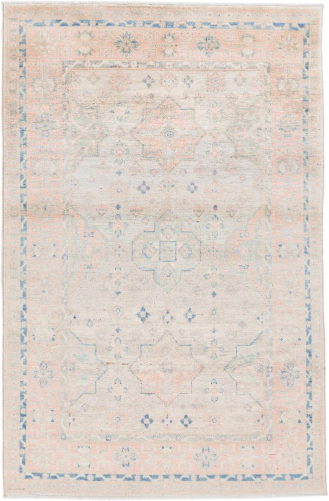 Afghan rug Kazak 181x120 181x120, Persian Rug Knotted by hand
