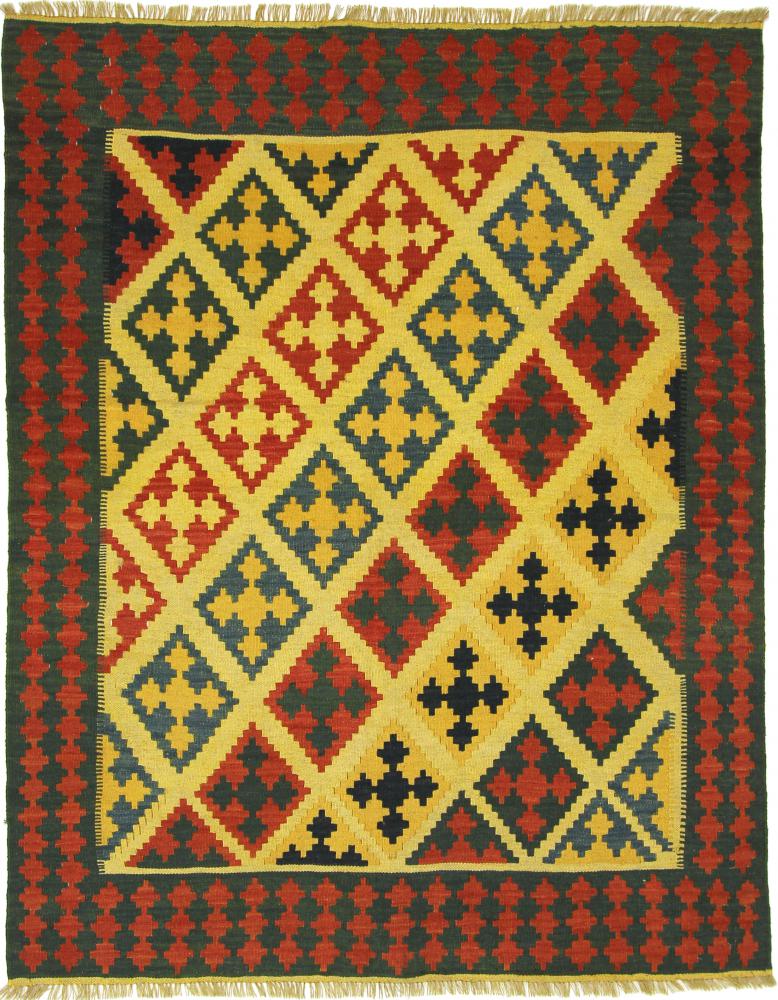 Tapete persa Kilim Fars 188x153 188x153, Tapete persa Tecido à mão