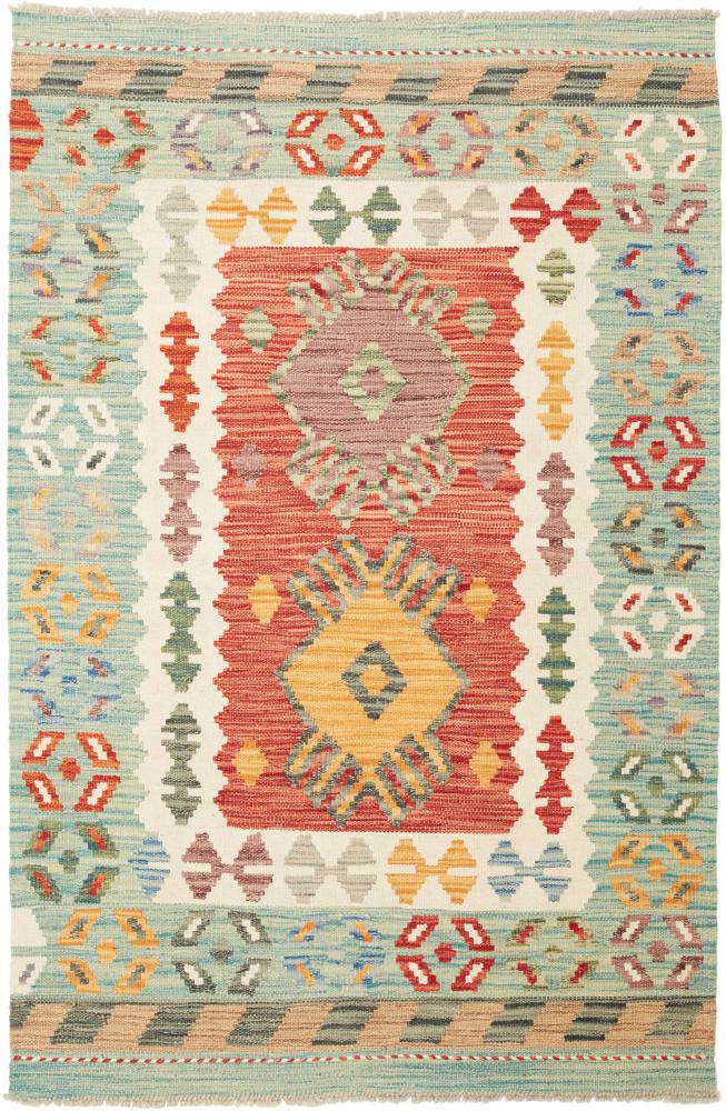 Afghanischer Teppich Kelim  Afghan 151x102 151x102, Perserteppich Handgewebt