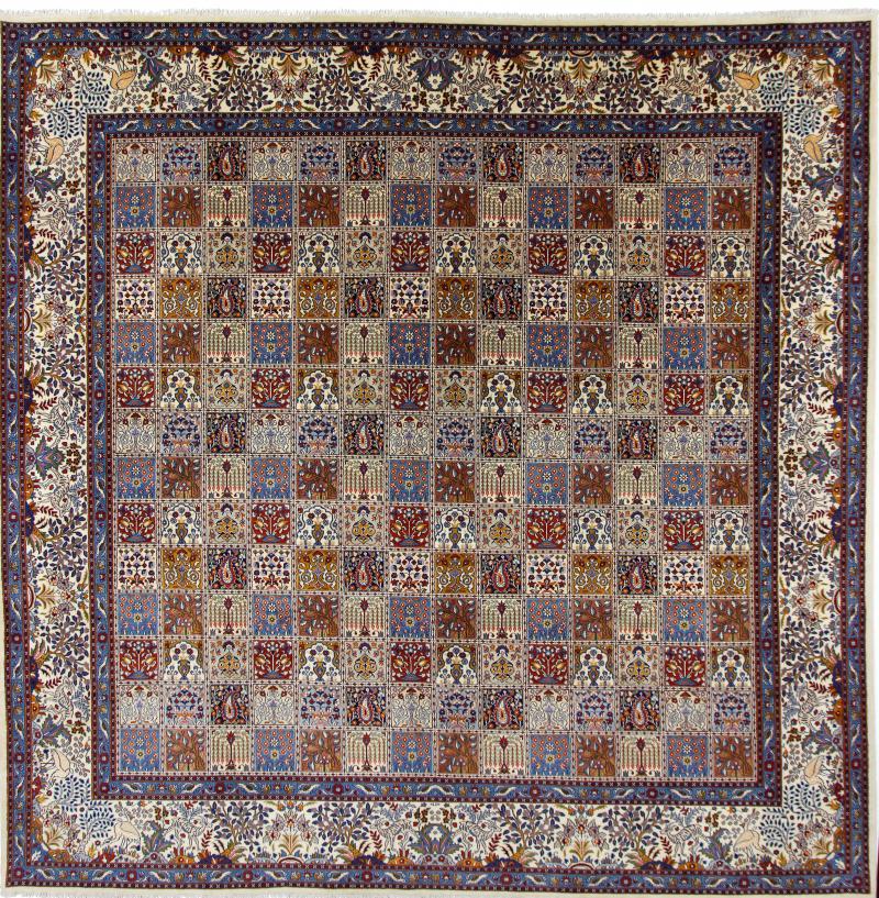 Persian Rug Moud 351x349 351x349, Persian Rug Knotted by hand