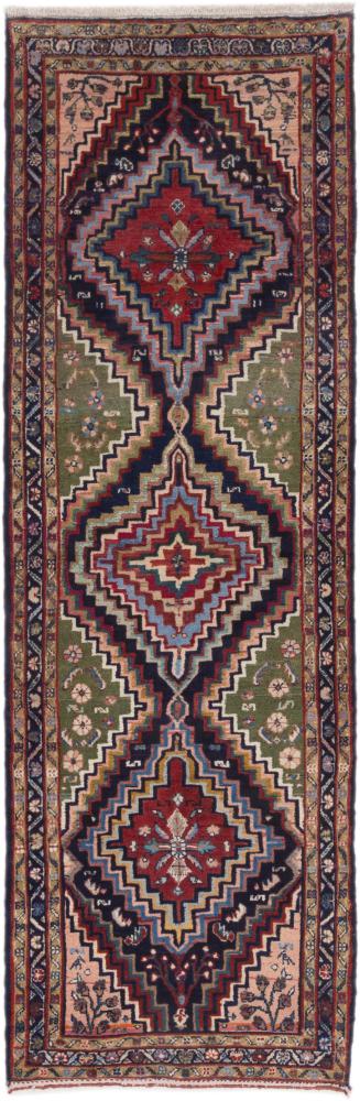 Perzisch tapijt Hamadan 251x81 251x81, Perzisch tapijt Handgeknoopte