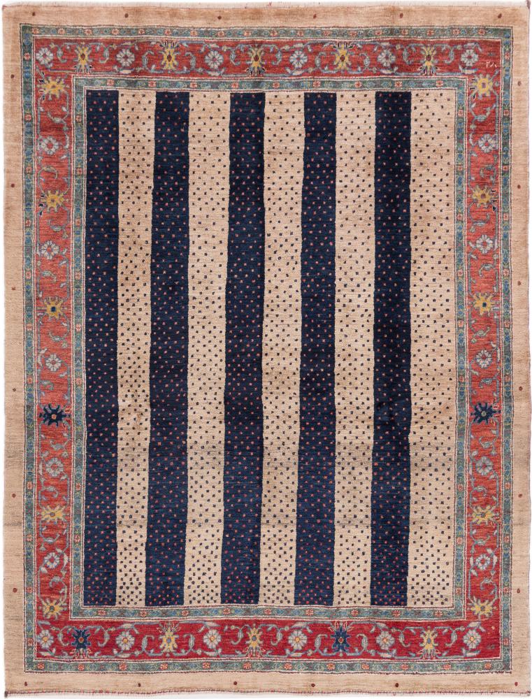 Persisk teppe Persia Gabbeh Loribaft Z 204x155 204x155, Persisk teppe Knyttet for hånd