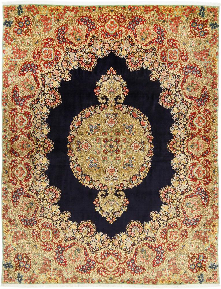 Tapis persan Kerman Rafsanjan 251x194 251x194, Tapis persan Noué à la main